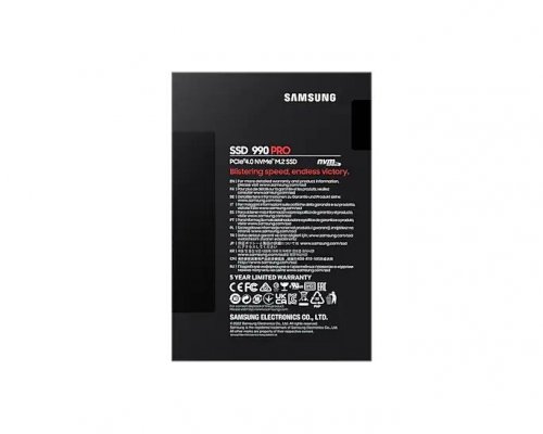 Samsung Dysk SSD 990PRO 1TB Gen4.0x4 NVMeMZ-V9P1T0BW