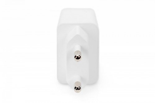 Digitus Ładowarka sieciowa zasilacz 2x USB-A 15,5W Biała