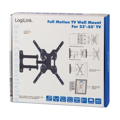 LogiLink Uchwyt ścienny LCD/LED VESA, 23-55&#039;, max. 30kg