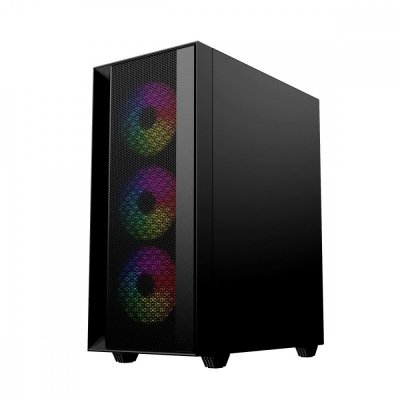 Gembird Obudowa Midi Tower Fornax 4000 ARGB czarna