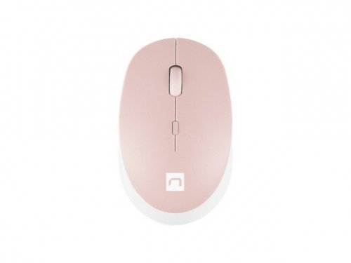Natec Mysz bezprzewodowa Harrier 2 Bluetooth 5.1 Biało-różowa