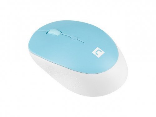 Natec Mysz bezprzewodowa Harrier 2 Bluetooth 5.1 Biało-niebieska