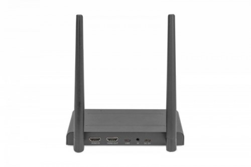 Digitus Przedłużacz/Extender KVM HDMI+USB bezprzewodowy 200m 1080p FHD 60Hz (zestaw)