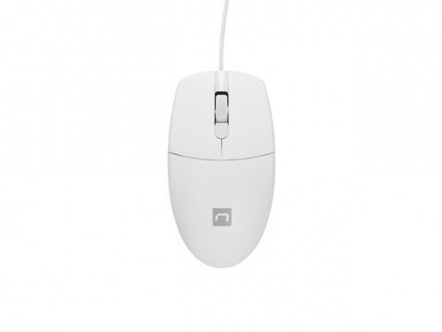 Natec Mysz, myszka  Ruff 2 1000 DPI Biała