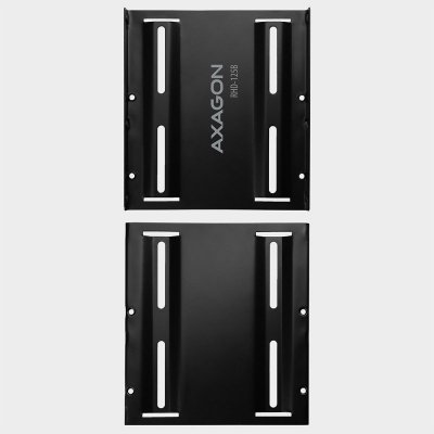 AXAGON RHD-125B Ramka metalowa do montażu 1x 2.5&quot; HDD w pozycji 3.5&quot; Czarna