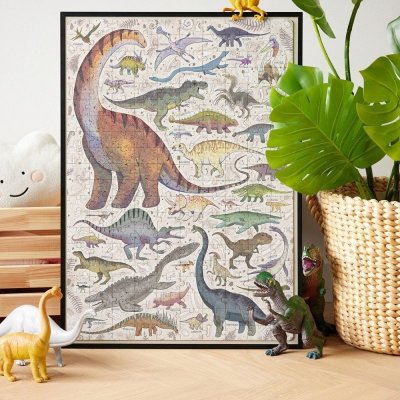 CzuCzu Puzzle 200 elementów Puzzlove Dinozaury