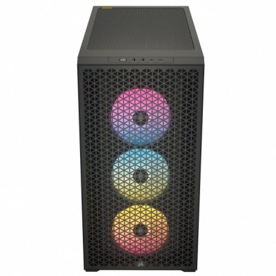 Corsair Obudowa 3000D Airflow RGB TG Mid-Tower Czarna