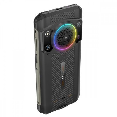 ULEFONE Smartfon Armor 21 8/256GB IP68/IP69K 9600 mAh DualSIM głośnik RGB czarny