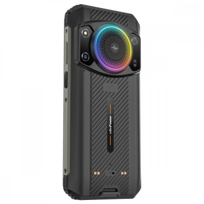 ULEFONE Smartfon Armor 21 8/256GB IP68/IP69K 9600 mAh DualSIM głośnik RGB czarny