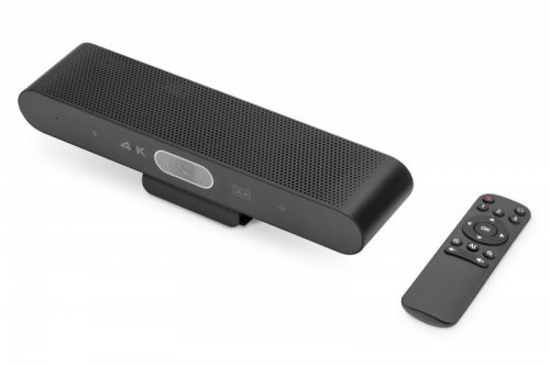 Kamera Digitus System wideokonferencji 4K ePTZ szeroki kąt 90° Sensor 3.0&#039;&#039; 8MP Hi-Fi, 2 mikrofony, pilot
