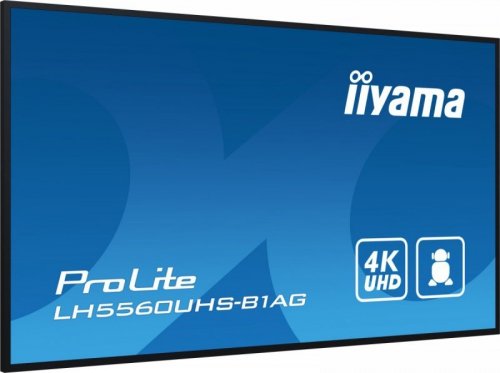 Monitor wielkoformatowy Digital Signage 55 cale IIYAMA   LH5560UHS-B1AG matowy 24h