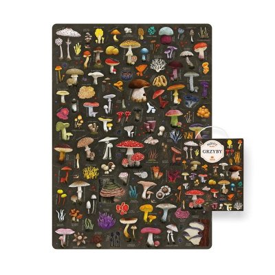 CzuCzu Puzzle Puzzlove Grzyby 1000 elementów