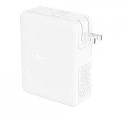 Belkin Ładowarka ścienna 140W 4-ports (3xC 1xA) UK, EU, US Plugs  biała
