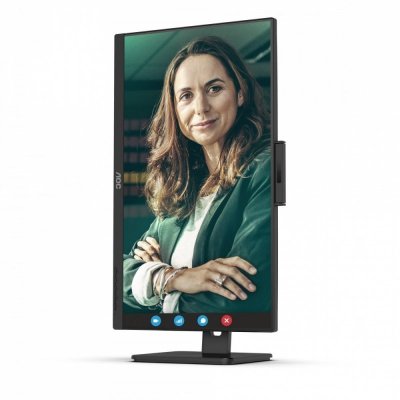  AOC Monitor komputerowy komputerowy Q27P3QW 27 cali IPS HDMI DP Pivot Kamera