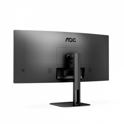  AOC Monitor komputerowy komputerowy CU34V5C 34 cali Curved, Zakrzywiony VA 100Hz HDMI DP USB-C