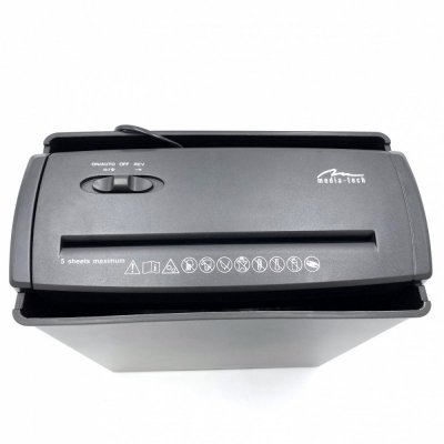 Media-Tech Niszczarka dokumentów Shredder V3.0 6,8mm, kosz 9,5l