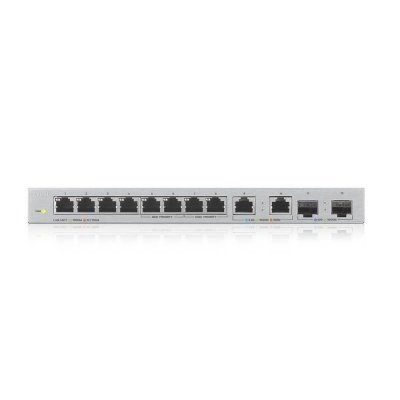 Zyxel Przełącznik 12-Port Gigabit Unmanaged Switch with 8-Port 1G +                        2-Port 2.5G + 2-Port SFP+ XGS1010-12-ZZ0102F