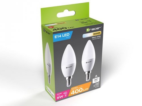 Tracer Żarówka LED E14 5W ciepła jasna 3000K