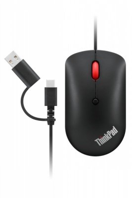 Lenovo Kompaktowa mysz przewodowa USB-C ThinkPad 4Y51D20850