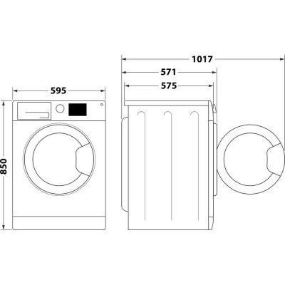 Whirlpool Pralka FFS7259BEE
