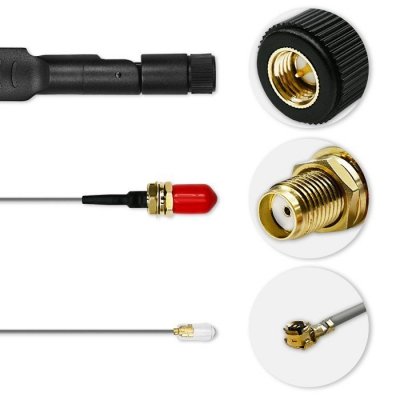Qoltec Antena 4G LTE DUAL | 5dBi | dookólna |zewnętrzna