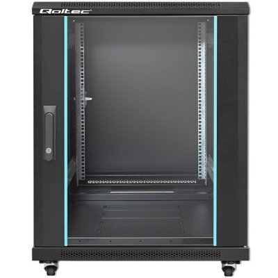 Qoltec Szafa RACK 19 cali | 15U | 600 x 600 x 855 | stalowa obudowa