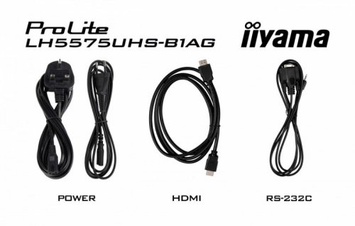 IIYAMA Monitor digital signage 54.6 cali ProLite LH5575UHS-B1AG