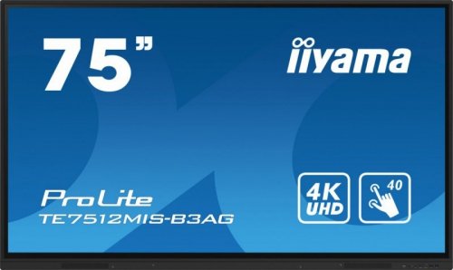 Monitor interaktywny 75 cali IIyama ProLite TE7512MIS-B3AG