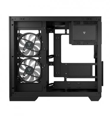 MODECOM Obudowa komputerowa Volcano Panorama APEX ARGB 3F MIDI szara