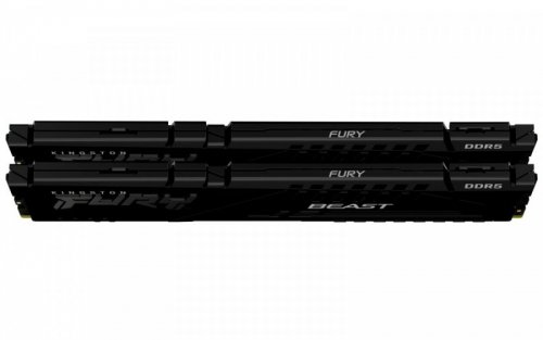 Kingston Pamięć DDR5 Fury Beast EXPO 32GB(2*16GB)/6400 CL32 czarna