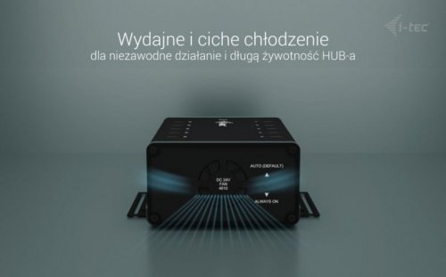 i-tec !i-tec USB-C/USB-A Metal Charging + data HUB 15W per port 10x USB-C