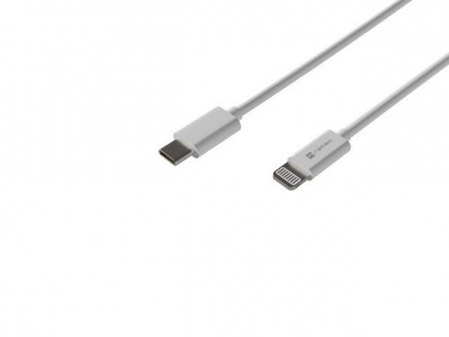 Natec Kabel Lightning (M)-&gt;USB-C(M) 1m MFI Prati Biały