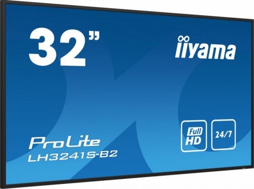IIYAMA Monitor digital signage 32 cale LH3241S-B2 IPS,FHD,HDMI,24/7,RJ45
