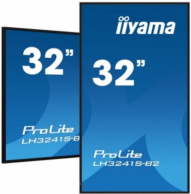 IIYAMA Monitor digital signage 32 cale LH3241S-B2 IPS,FHD,HDMI,24/7,RJ45