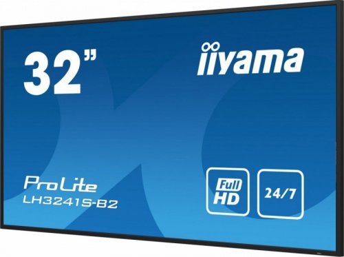 IIYAMA Monitor digital signage 32 cale LH3241S-B2 IPS,FHD,HDMI,24/7,RJ45