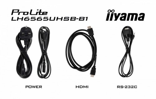 IIYAMA Digital Signage  65 cali LH6565UHSB-B1
