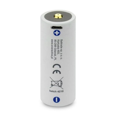 everActive Akumulator 26650 3,7V Li-ion 5200 mAh micro USB
