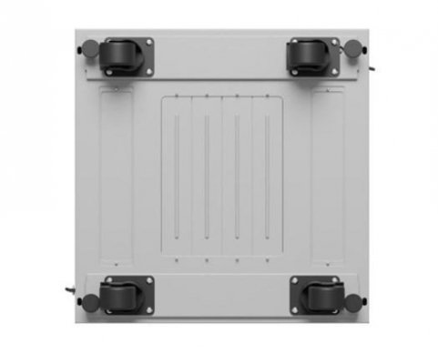 Lanberg Szafa stojąca rack 19 cali 15U 600X600 szara LCD flack pack