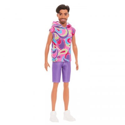 Mattel Lalka Barbie Stylowy Ken, brunet z krótką brodą