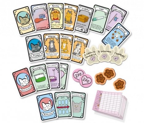 FoxGames Gra Najlepsza gra o kotach: Pudełko Łakoci