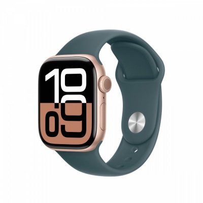 Apple Pasek sportowy w kolorze górskiego jeziora do koperty 42 mm - rozmiar S/M