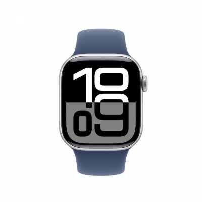 Apple Pasek sportowy w kolorze denimu do koperty 42 mm - rozmiar S/M