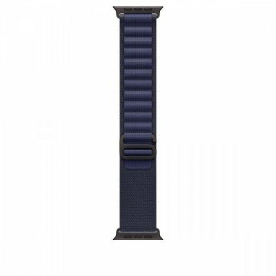 Apple Opaska Alpine w kolorze granatu do koperty 49 mm - rozmiar L - elementy z tytanu w kolorze czarnym