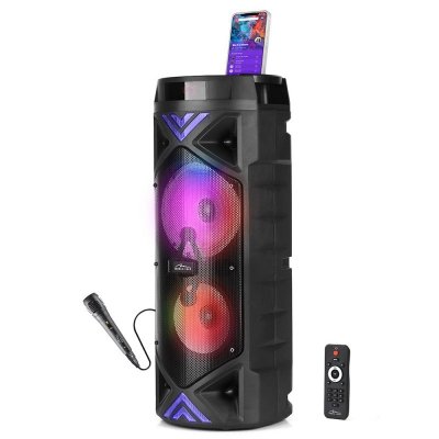Media-Tech Głośnik FUNBOX KEG PRO MT3182 Karaoke/Bluetooth 5.0+EDR/FM/MP3?MicroSD/USB/Equalizer/AUX/Jack 6.3/Pilot/LED/RMS 50W/PMPO 1400W