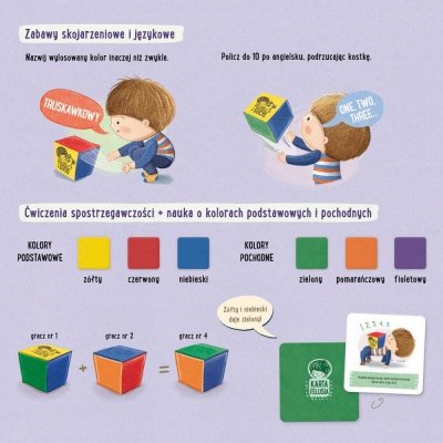 Nasza księgarnia Gra Feluś i Gucio grają w kolory