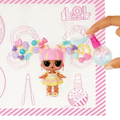 MGA Zestaw laleczek L.O.L. Surprise Hair Beads Salon