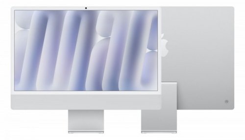 Apple iMac 24 cale: M4 10/10, 16GB, 256GB SSD - Srebrny