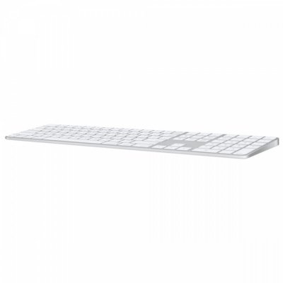 Apple Klawiatura Magic Keyboard z Touch ID i polem numerycznym dla modeli Maca z czipem Apple - angielski (międzynarodowy) - białe klawisze