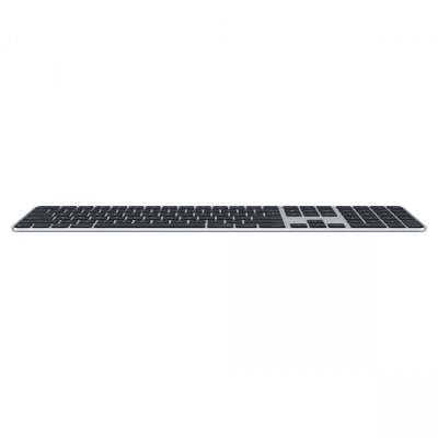 Apple Klawiatura Magic Keyboard z Touch ID i polem numerycznym dla modeli Maca z czipem Apple - angielski (międzynarodowy) - czarne klawisze