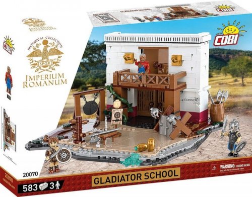 Cobi Klocki Klocki Imperium Romanum - Szkoła gladiatorów 583 klocki